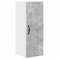 Armoire De Cuisine Kalmar Gris Béton 30 X 31 X 80 Cm Vidaxl