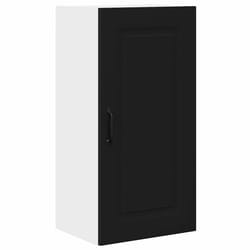 Armoire De Cuisine Avec Stockage Kalmar Noir 40 X 31 X 80 Cm Vidaxl