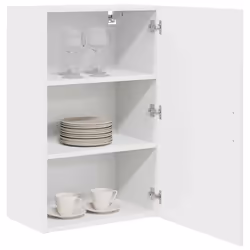 Armoire De Cuisine Kalmar Blanc Brillant 50 X 31 X 80 Cm Vidaxl - Vue supplémentaire 2