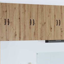 Armoire De Cuisine Avec Étagère Chêne Artisanal 60 X 31 X 80 Cm Vidaxl