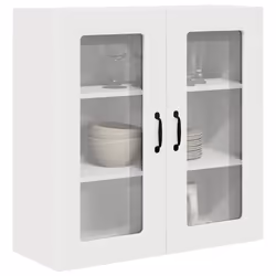 Armoire De Cuisine Kalmar Blanc Brillant 80 X 31 X 80 Cm Vidaxl - Vue supplémentaire 2