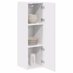 Armoire De Cuisine Avec Stockage Kalmar Blanc 30 X 31 X 100 Cm Vidaxl - Vue supplémentaire 2