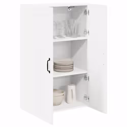 Armoire De Cuisine Kalmar Blanc Brillant 60 X 31 X 100 Cm Vidaxl - Vue supplémentaire 2