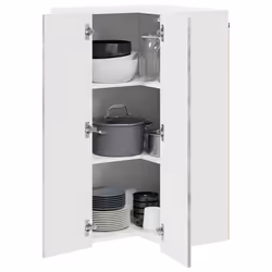 Armoire De Cuisine Kalmar Gris Béton 57 X 57 X 100 Cm Vidaxl - Vue supplémentaire 2