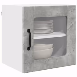 Armoire De Cuisine Gris Béton 40 X 31 X 40 Cm Bois D'Ingénierie Vidaxl - Vue supplémentaire 2