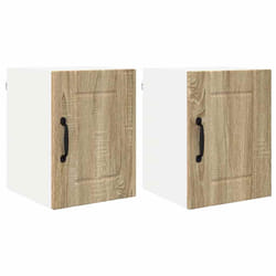 Armoire De Cuisine 2 Pcs Chêne Sonoma 30 X 31 X 40 Cm Vidaxl