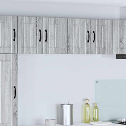 Meuble Mural De Cuisine Avec Porte Gris Sonoma 60 X 31 X 40 Cm Vidaxl