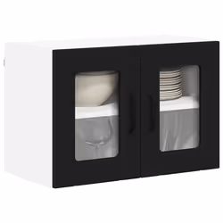 Armoire De Cuisine Noir 60 X 31 X 40 Cm Bois D'Ingénierie Vidaxl - Vue supplémentaire 2