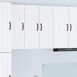 Meuble Mural De Cuisine Blanc 30 X 31 X 80 Cm Bois D'Ingénierie Vidaxl