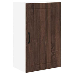 Armoire De Cuisine Chêne Brun 50 X 31 X 80 Cm Bois D'Ingénierie Vidaxl