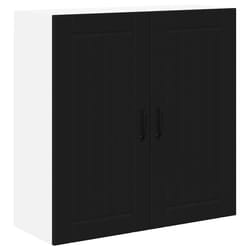 Armoire De Cuisine Noir 80 X 31 X 80 Cm Bois D'Ingénierie Vidaxl