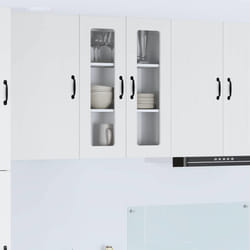 Armoire De Cuisine Blanc 60 X 31 X 80 Cm Bois D'Ingénierie Vidaxl
