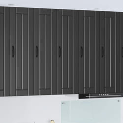 Armoire De Cuisine Noir 30 X 31 X 100 Cm Bois D'Ingénierie Vidaxl