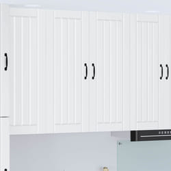 Armoire De Cuisine Blanc 80 X 31 X 100 Cm Bois D'Ingénierie Vidaxl