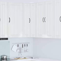 Armoire De Cuisine Blanc Brillant 57 X 57 X 100 Cm Vidaxl