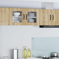 Armoire De Cuisine 2 Pcs Chêne Sonoma 40 X 31 X 40 Cm Vidaxl