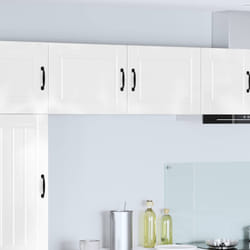 Armoire De Cuisine Avec Étagère Blanc Brillant 50 X 31 X 40 Cm Vidaxl