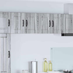 Armoire De Cuisine Avec Porte 2 Pcs Gris Sonoma 60 X 31 X 40 Cm Vidaxl