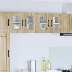 Armoire De Cuisine 2 Pcs Chêne Sonoma 60 X 31 X 40 Cm Vidaxl