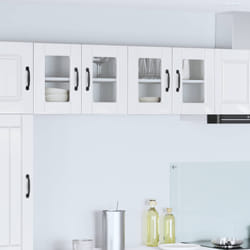 Armoire De Cuisine Avec Étagère Blanc Brillant 60 X 31 X 40 Cm Vidaxl