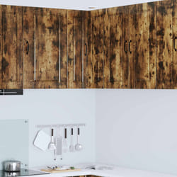 Armoire De Cuisine Chêne Fumé 57 X 57 X 80 Cm Bois D'Ingénierie Vidaxl