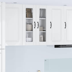 Armoire De Cuisine Avec Étagère Blanc Brillant 60 X 31 X 80 Cm Vidaxl