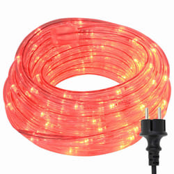 Lumière En Corde Avec 2400 Led Rouge 100 M Pvc Vidaxl