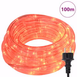 Lumière En Corde Avec 2400 Led Rouge 100 M Pvc Vidaxl - Vue supplémentaire 2