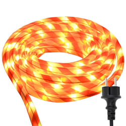 Lumière En Corde Avec 2400 Led Blanc Chaud 100 M Pvc Vidaxl