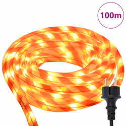 Lumière En Corde Avec 2400 Led Blanc Chaud 100 M Pvc Vidaxl - Vue supplémentaire 2