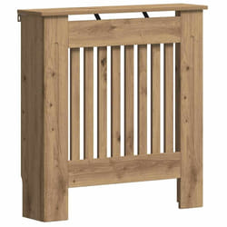 Cache-radiateur Chêne Artisanal 78 X 19 X 81,5 Cm Vidaxl