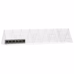 Cage Pour Lapins Argent 215 X 100 X 85 Cm Acier Galvanisé Vidaxl - Vue supplémentaire 2