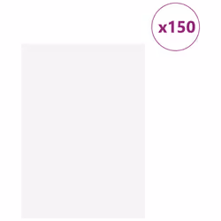Vidaxl Panneaux Décoratifs 150 Pcs Blanc 21 X 30 X 0,27 Cm - Vue supplémentaire 3