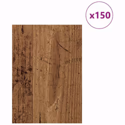 Vidaxl Panneaux Décoratifs 150 Pcs Bois Ancien 21 X 30 X 0,27 Cm - Vue supplémentaire 3