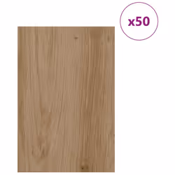 Vidaxl Panneaux Décoratifs 50 Pcs Chêne Artisanal 40 X 60 X 0,27 Cm - Vue supplémentaire 3