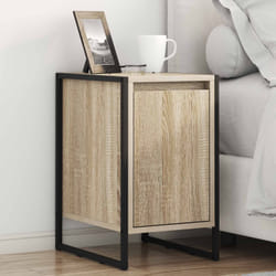 Table De Chevet Sonoma 39,5 X 30 X 50 Cm Bois D'Ingénierie Vidaxl