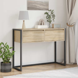 Table D'Appoint Sonoma 100 X 36 X 75 Cm Bois D'Ingénierie Vidaxl