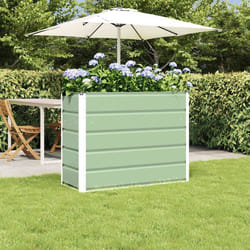 Jardinière - VIDAXL - 100 x 40 x 75 cm - Vert - Acier durable - Intérieur & extérieur