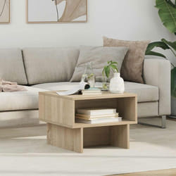Table basse Vidaxl Table basse Chêne Sonoma 48 x 46 x 35 cm Bois dingénierie