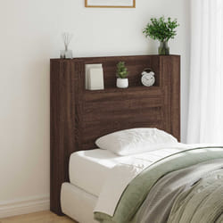 Tête De Lit Chêne Brun 100 X 16,5 X 103,5 Cm Bois D'Ingénierie Vidaxl