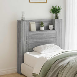 Tête De Lit Gris Sonoma 100 X 16,5 X 103,5 Cm Bois D'Ingénierie Vidaxl