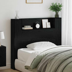 Tête De Lit Chêne Noir 120 X 15 X 103,5 Cm Bois D'Ingénierie Vidaxl