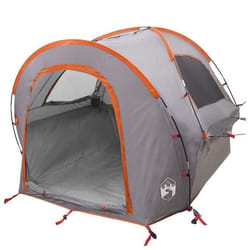 vidaXL Tente de voiture avec toit Gris et orange 200 x 170 x 170 cm 42028541