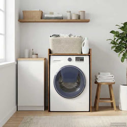 vidaXL Armoire pour machine à laver Bois ancien 675 x 48 x 97 cm 8006822