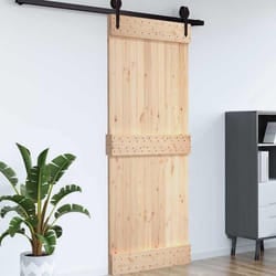 vidaXL Porte NARVIK Naturel 70 x 210 cm Bois de pin massif 42047082
