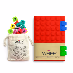 WAFF KG4098CMB, Monochromatique, Multicolore, A6, 190 feuilles, Papier ligné, Couverture souple