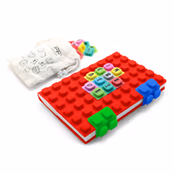 WAFF KG4098CMB bloc-notes A6 190 feuilles Multicolore