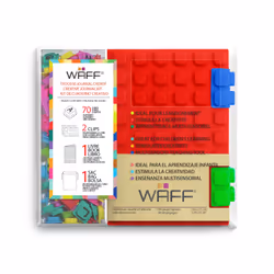 WAFF KG4098CMB bloc-notes A6 190 feuilles Multicolore