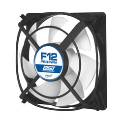 ARCTIC F12 Pro PWM Boitier PC Ventilateur 12 cm Noir, Blanc