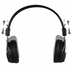 ARCTIC P402 Casque Avec fil Arceau Noir - Vue supplémentaire 4